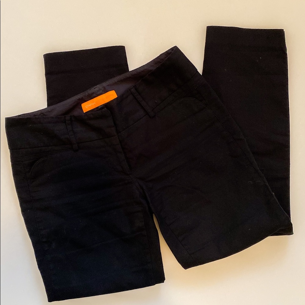 Cynthia Steffe black crop pants
